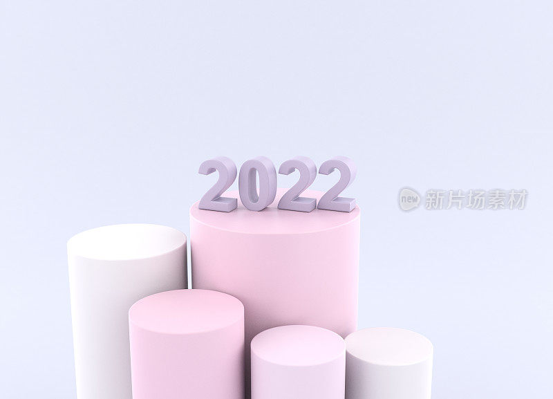 新年2022 3D渲染